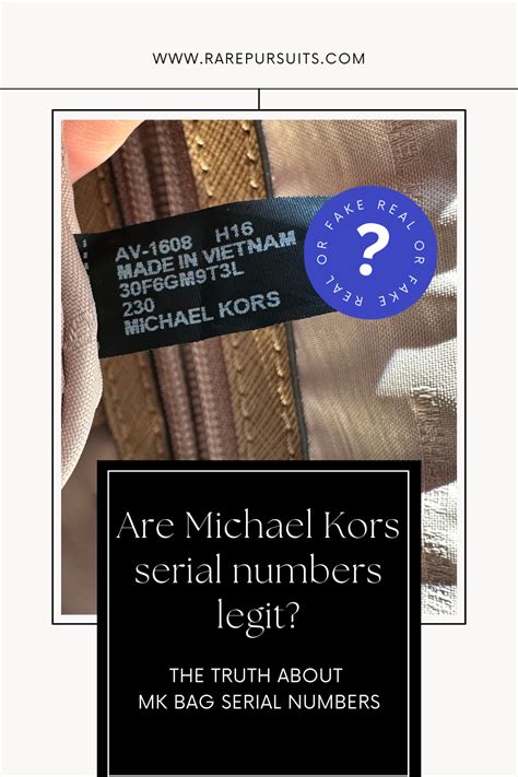 michael kors authenticity tag|michael kors serial number check.